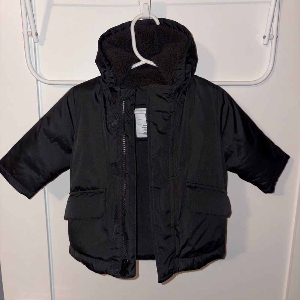 Baby GAP Black Puffer Jacket